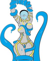 bodysuit female mag_(warframe) tentacle warframe