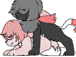 ambiguous_gender animated blastoiise feline feline flipnote low_res male mammal multiple_tails sex wings