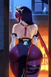 1girls ai_generated ass big_ass big_breasts big_thighs breasts busty clothed clothed_female clothing curvy fat_ass female female_only fishnets genshin_impact huge_ass huge_breasts huge_thighs large_ass large_breasts large_thighs nonetheless rosaria_(genshin_impact) solo solo_female thick_thighs thighs voluptuous wide_hips