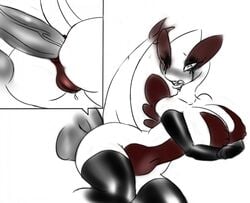 anal anthro ass breasts female legendary_pokemon lugia nintendo penis pokemon pokemon_(species) seii3 video_games zxx3