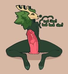 2d 2d_(artwork) antlers big_dildo dildo dildo_between_ass green_hair image_set inkplasm lube nervous nervous_sweat nude_female orange_eyes scraper_city skinny_girl skull_head thought_bubble welwraith wicker_(welwraith)