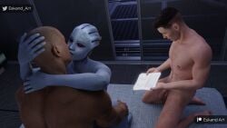 1asari 2boys 2humans 2males 3d 3d_(artwork) 3d_model alpha_male asari average_sized_penis bald bald_man beta_male bioware blue-skinned_female blue_body blue_skin commission cuck cuckold cuckolding cum cum_on_face cum_on_paper dark-skinned_male dark_brown_hair dark_skin eskandart flaccid flaccid_cock flaccid_penis hetero_sex heterosexual indoor_nudity indoors indoors_sex interracial interspecies kissing leaking_cum left_out liara_t'soni light-skinned_male light_skin making_out mass_effect mass_effect_3 melanin muscles muscular muscular_male naked naked_female naked_male nude nude_female nude_male pathetic_male straight straight_sex veiny_penis