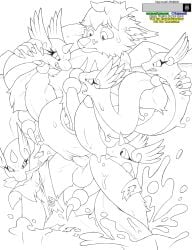 2024 absurd_res ambiguous_fluids angry anthro anthro_on_feral anus asphyxiation balls bondage canid canine claws clothing dominant dominant_female dominant_feral dragonair embrace female feral fur generation_1_pokemon genitals group group_sex hair hi_res horn hug humanoid interspecies kayasamix line_art logo male male/female mammal marine monochrome nintendo one_eye_closed open_mouth penetration penile penile_penetration penis penis_in_pussy pokemon pokemon_(species) pokephilia pussy reptile restrained scalie sea sex shy simple_background smile snake spread_legs spread_pussy spreading submissive submissive_anthro submissive_male tail text tongue tongue_out traditional_media_(artwork) underwear vaginal_penetration vaginal_penetration water zoophilia