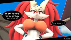 big_breasts braixen bray_(lucyfercomic) breasts female pokemon pokemon_(species) theashsfm thick_thighs wide_hips