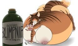 anthro ass_expansion ass_inflation balloon_inflation belly_expansion belly_inflation blush butt_expansion butt_inflation catnip elevated_hips expanding expansion feline gritting_teeth growing growth huge_belly huge_butt immobile immobilization inflated_belly inflating inflation reaching_out struggling struggling_to_reach swatchfodder tight