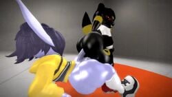 2boys 3d absol anal anal_sex animated anthro ass balls big_ass big_penis bubble_butt eeveelution femboy huge_ass huge_cock jack_(jasperisnotcool) jasperisnotcool looking_back male male/male male_only nic_(nicolaowo) nicolaowo nintendo penis pokemon pokemon_(species) sex sound tagme thick_thighs umbreon video wide_hips