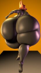 big_ass big_breasts breasts bubble_butt diane_foxington huge_ass thick_thighs wide_hips yukinikkifurry