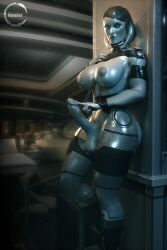 1futa 3d android android_girl big_penis bioware bust busty dickgirl digital_media_(artwork) edi electronic_arts finger_on_penis futa_only futanari gynoid keister3d large_ass large_breasts large_penis legs lips looking_at_viewer mass_effect metal_body metallic_body nipples penis robot robot_penis solo thick_legs thick_thighs voluptuous voluptuous_futanari waist wide_hips