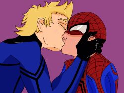 fantastic_four gay johnny_storm marvel marvel_comics peter_parker spider-man spider-man_(series) yaoi