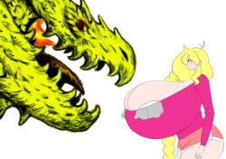 breasts cassie_(theycallhimcake) dragon femsub glaurung huge_breasts hyper_breasts hypnotic_eyes imminent_vore manip original the_lord_of_the_rings the_silmarillion theycallhimcake waifueater_(manipper)