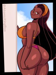 1girls artist_name ass athletic athletic_female atomickingboo big_ass big_breasts big_butt bottom_heavy breasts brown-skinned_female brown_body brown_hair brown_skin busty curvaceous curvy curvy_figure dark-skinned_female dark_hair dark_skin digital_drawing_(artwork) digital_media_(artwork) eyebrows eyelashes eyes female female_focus fit fit_female hair hips hourglass_figure huge_ass huge_breasts human large_ass large_breasts legs lips long_hair mature mature_female original original_character shaylynn_summer thick thick_hips thick_legs thick_thighs thighs voluptuous waist wide_hips