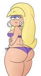 1girls alpha_channel ass ass_cleavage back_view bangs big_ass big_breasts bikini blonde_hair bouffant breasts butt_crack clothed clothes crossed_arms disney disney_channel earrings eyelashes eyeshadow female_only for_sticker_use gravity_falls hair half-closed_eyes hoop_earrings huge_ass human long_hair medium_breasts pacifica_northwest pawg png raised_eyebrow scobionicle99 side-tie_bikini sideboob smooth_skin solo standing sticker_template swimsuit thick_thighs thong transparent_background transparent_png very_long_hair wide_hips