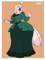 artjwink avian big_breasts breasts female furry headmistress_(jwinkz) jwinkz thick_thighs wide_hips