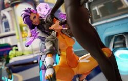 3d dark-skinned_male dinoboy555 overwatch sombra tracer