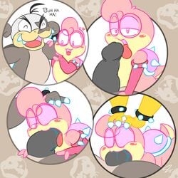 3boys gay gay_blowjob koopa koopaling koopalings male male_only mario_(series) morton_koopa_jr. multiple_boys nintendo oral penis psyredtails simple_background yaoi