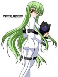 c.c. code_geass green_hair kisaraki_kanata long_hair mask