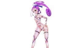 anal anus ass_grab breasts butt_ribbon cleft_of_venus cure_sword dokidoki!_precure fat_mons flat_chest innie_pussy kenzaki_makoto magical_girl nipples photoshop plump_vulva ponytail precure pretty_cure puffy_pussy purple_eyes purple_hair pussy rasukaru ribbons tied_hair uncensored white_background