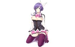 aquarion_evol breasts mikono_suzushiro nanao nanao_(mahaya) nipples photoshop pussy thighhighs uncensored