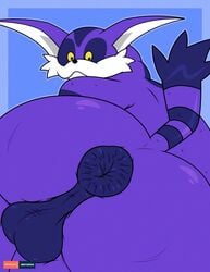 1boy 2017 anal_prolapse animal_ears anthro anthrofied anus ass backsack balls big_ass big_butt big_the_cat black_nose blue_background bubble_ass bubble_butt butt close-up dat_ass fat_ass felid feline felis fur graybluestudios huge_ass huge_butt looking_at_viewer looking_back male male_only mammal multicolored_fur multicolored_tail nude plump_ass pointy_ears presenting presenting_anus presenting_ass presenting_balls presenting_butt presenting_hindquarters prolapse round_ass sega simple_background solo sonic_(series) sonic_adventure sonic_team sonic_the_hedgehog_(series) striped_fur striped_tail tail taint testicles thick thick_ass thick_thighs two_tone_fur two_tone_tail video_games white_fur wide_hips yellow_eyes