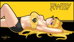 yang xiao long from rwby by rocky-ace
