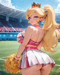 princess peach from nintendo by myaicrush