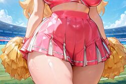 princess peach from nintendo by myaicrush