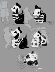 against_surface anon anthro anus beret big_breasts bodily_fluids bottomwear bottomwear_down breast_squish breasts breasts_press canid canine canis clothed clothing clothing_lift cum cum_in_mouth cum_in_vagina cum_inside domestic_dog duo fellatio female genital_fluids genitals hat headgear headwear invisible_geometry male mammal markings mime money oral pants pants_down partially_clothed pattern_clothing pattern_shirt pattern_topwear penile penis prostitution sex shirt shirt_lift sign snazzle_snapp spots spotted_body squish striped_clothing striped_shirt striped_topwear stripes tongue tongue_out topwear vaginal_penetration vulva