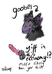 0x52b absurd_res anthro genitals hi_res knot knotted_penis machine male male_focus male_only penis protogen toaster_(character)