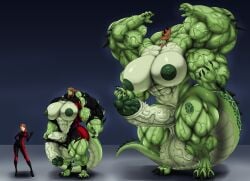 1futa abs absurd_res anthro barbed_penis big_muscles diana_lombard female_to_futa futanari hazel_iic hi_res hyper_balls hyper_breasts hyper_muscles lizard martin_mystery massive_breasts muscular_futa mutant pierced_nipples scalie tail transformation transformation_sequence veins veiny_balls veiny_muscles veiny_penis