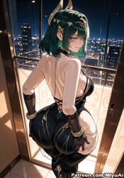 nefer (genshin impact) from genshin impact by miyuai