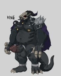 absurd_res armor balls belt clothing demonrat erection foreskin genitals gloves handwear hi_res horn king_(demonrat) latex latex_clothing latex_gloves latex_handwear latex_legwear latex_stockings legwear monster nipple_piercing nipple_ring nipples overweight penetration penis piercing ring_piercing shell solo stockings tentacle tentacle_penetration tight_foreskin vein veiny_penis
