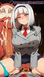 1boy 1girls 2026 ai_generated anna_nishikinomiya artist_name cervix clitoral_hood clothed_sex cock cowgirl_position cross_section cum cum_in_pussy deep_penetration dick ejaculation electroworld english_text exposed_pussy female fucking green_eyes hairband heart heart-shaped_pupils hi_res high_quality high_resolution highres intercourse internal_cumshot juicy_pussy love_making panties panties_around_one_leg patreon patreon_username penetration penis pussy sex sexual_intercourse shimoneta_to_iu_gainen_ga_sonzai_shinai_taikutsu_na_sekai smile stable_diffusion straight symbol-shaped_pupils tight_pussy uncensored underwear uterus vagina vaginal_penetration watermark