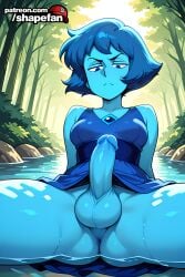1futa 2026 absurd_res absurdres ai-created ai-generated ai_art ai_generated ambiguous_gender anus artist_name ass balls bare_shoulders big_balls big_cock big_dick big_penis big_testicles blue_dress blue_eyes blue_hair blue_skin breasts bust chest closed_mouth cock collarbone colored_skin day dick dress erection fit_futa forest frown futa_only futanari hi_res high_quality high_resolution intersex lapis_lazuli_(steven_universe) large_balls large_penis large_testicles looking_at_viewer medium_breasts nature newhalf no_panties outdoors partially_submerged patreon patreon_username penis shapefan short_hair sitting sleeveless sleeveless_dress solo spread_legs stable_diffusion steven_universe tagme testicles tree uncensored v-shaped_eyebrows water