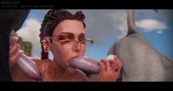 3d animated apex_legends bestiality blender_eevee blowjob bobsilo24 bouncing_breasts brown-skinned_female canine canine_genitalia canine_genitals canine_on_human canine_penis canine_penis_on_humanoid cock cum cum_in_pussy cum_on_face cumshot dog dog_cock dog_penis dual_blowjob eyeshadow fellatio female_on_feral feral feral_on_female feral_on_human feral_penetrating feral_penetrating_human glasses human_female human_on_feral human_penetrated knot knotted_penis loba_(apex_legends) longer_than_30_seconds moaning multiple_boys multiple_penises oral pool poolside saberwolf8 sex short_video shorter_than_one_minute sound spitroast tagme video video_games zoo zoophilia