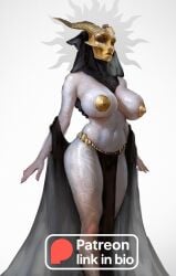 anato_finnstark artist_name artistic artistic_nude bare_arms bare_breasts bare_legs bare_midriff bare_shoulders bare_thighs beautiful big_breasts breasts breasts_out cleavage cleavage_overflow curvaceous curvaceous_figure curvy curvy_body curvy_female curvy_figure curvy_hips digital_drawing_(artwork) digital_media_(artwork) digital_painting_(artwork) dress enormous_breasts ethereal female female_focus female_only gigantic_breasts hourglass_figure huge_breasts legs loincloth mask masked massive_breasts no_visible_genitalia nonsexual nonsexual_nudity nude nude_female nudity original original_character painting_(artwork) pale-skinned_female pale_skin pasties realistic realistic_breast_size realistic_proportions realistic_textures serene solo solo_female solo_focus tasteful tasteful_nudity toned toned_female toned_legs torso voluptuous voluptuous_female white_skin