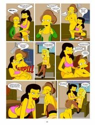 claudia-r comic edna_krabappel female tagme the_simpsons