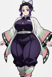 kochou shinobu from demon slayer by brasil louco