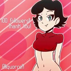 animated breasts lifting_shirt liquorice looping_animation smile tagme