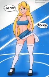 alice (disney) from alice in wonderland by badspider