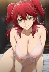 1girls ai_generated bikini breasts cameltoe female female_only female_villain freckles freckles_on_face ginger ginger_female ginger_hair gundam gundam_00 hair_between_eyes hazel_eyes huge_breasts jewelry large_ass large_breasts light-skinned_female looking_at_viewer mobile_suit_gundam nena_trinity nipples_visible_through_clothing pale-skinned_female pale_skin red_hair redhead redhead_female redheaded_female sagging_breasts saggy_boobs saggy_breasts saggy_tits solo stud_earrings tagme thick_thighs thin_eyebrows twintails twintails_(hairstyle) underwear villainess yellow-eyed_female yellow_eyes yellow_eyes_female