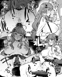 absurdres ahoge anus aroused ass bar_censor blush breasts censored chair clothes_lift commentary_request commission covered_nipples dildo dildo_riding drooling female female_ejaculation female_masturbation female_orgasm female_pubic_hair fingering greyscale heart highres huge_breasts kuramochi_meruto kuramochi_meruto_(school_uniform) long_hair masturbation moaning moketa monochrome motion_lines multiple_views nijisanji nipple_stimulation nipple_tweak nipples nude object_insertion on_chair orgasm paid_reward_available pubic_hair pussy saliva sex_toy sitting skeb_commission skirt skirt_lift sound_effects spoken_heart suction_cup_dildo sweat tweaking_own_nipple vaginal_object_insertion vaginal_penetration very_sweaty virtual_youtuber
