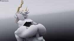 16:9 3d_(artwork) anthro antlers anus ass balls big_dom_small_sub black_clothing black_topwear black_vest bottomless bovid butler_(pseudoregalia) caprine clothed clothing cowgirl_position digital_media_(artwork) dominant dragon696 dragonaurix duo enjoying female female_on_top floppy_ears from_front_position fur genitals goat grey_background grey_body grey_fur heart_symbol hi_res horn hybrid jackalope lagomorph long_ears male male/female mammal moan on_bottom on_top open_mouth penetration penile penile_penetration penis penis_in_vagina pseudoregalia sex simple_background size_difference smaller_male sybil_(pseudoregalia) thick_thighs topwear vaginal_penetration vest widescreen