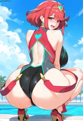 pyra from nintendo by boxcancel