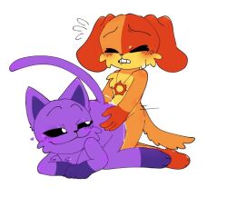 2boys anal_sex anthro anthro_on_anthro anthro_only ass canine cat catnap catnap_(poppy_playtime) critters_(poppy_playtime) cum cum_in_ass dog dogday dogday_(poppy_playtime) doggy domestic_cat domestic_dog feline furry_only gay just_fun_555 male no_humans orange_fur orange_skin poppy_playtime poppy_playtime_(chapter_3) purple_fur purple_skin sex smiling_critters tagme