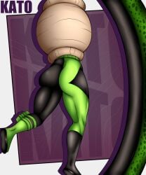 1girls absorption absorption_vore ass big_ass black_hair bulge cell_(dragon_ball) cell_vore curvy curvy_figure dat_ass disney disney_channel dragon_ball fat_ass female flesh_tunnel forced forced_vore kato kim_possible large_ass shego squeeze struggling_prey tail tail_grab tail_suck tail_vore thick_thighs thighhighs thighs vore