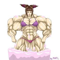 abs biceps female hyper_muscles juri_han matl muscles muscular muscular_arms muscular_female muscular_legs muscular_thighs needs_breasts pecs street_fighter