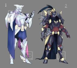 2boys adoptable bioatomic knight muscular_male standing