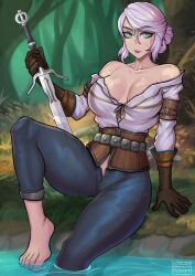 ciri from the witcher (series) by redjet