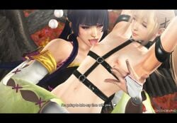 3d chobixpho dead_or_alive dead_or_alive_5 dead_or_alive_5_last_round dead_or_alive_6 marie_rose nyotengu yuri