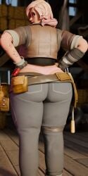 big_ass big_breasts clothing constructor_penny fortnite fortnite:_battle_royale fortnite:_save_the_world nsfwdestiny penny_(fortnite) pink_underwear thick_thighs